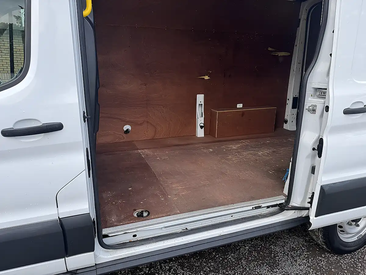 Used 2018 Ford Transit 350 L2 H2 FWD White - Interior and Exterior details 19