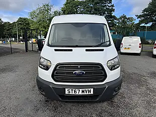 Used 2018 Ford Transit 350 L2 H2 FWD White - Interior and Exterior details 2