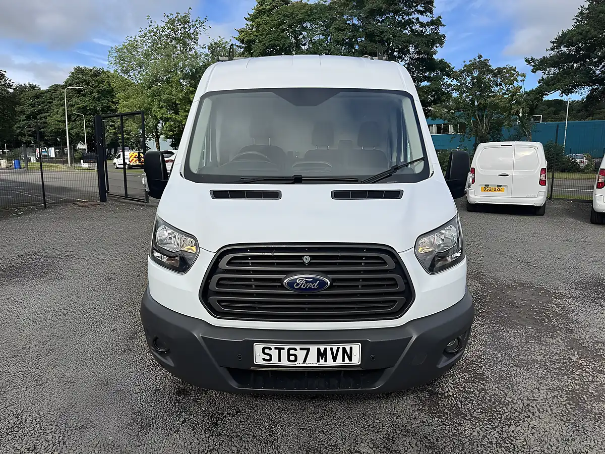 Used 2018 Ford Transit 350 L2 H2 FWD White - Interior and Exterior details 2