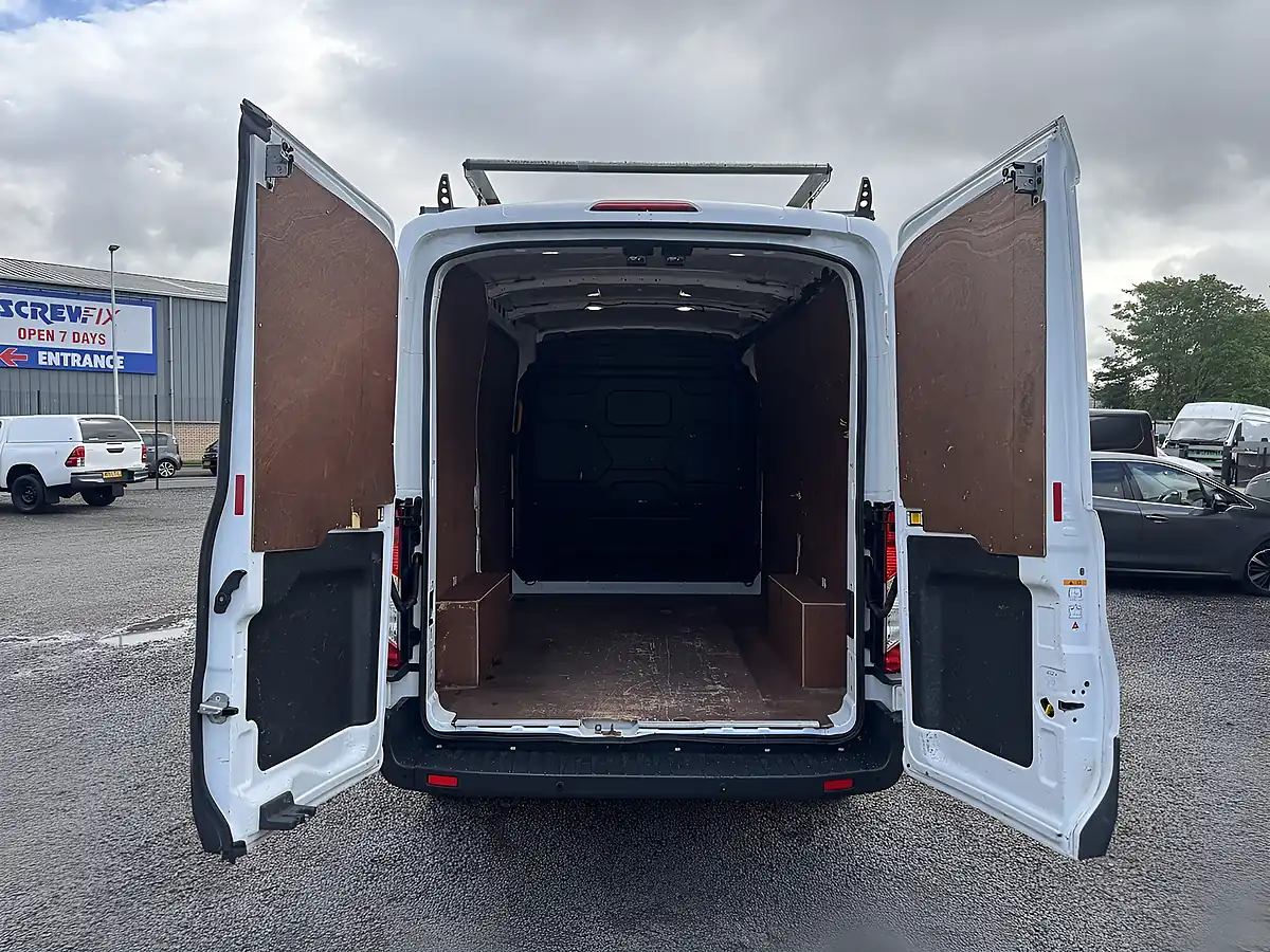 Used 2018 Ford Transit 350 L2 H2 FWD White - Interior and Exterior details 20