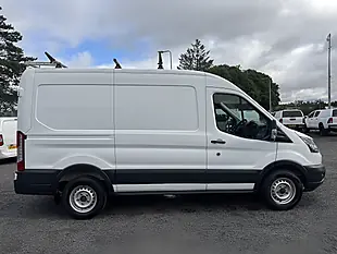 Used 2018 Ford Transit 350 L2 H2 FWD White - Interior and Exterior details 4