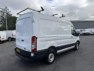 Used 2018 Ford Transit 350 L2 H2 FWD White - Interior and Exterior details 5