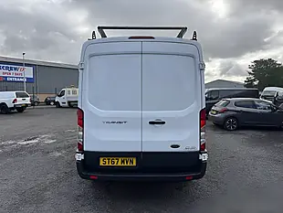 Used 2018 Ford Transit 350 L2 H2 FWD White - Interior and Exterior details 6