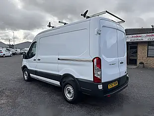 Used 2018 Ford Transit 350 L2 H2 FWD White - Interior and Exterior details 7