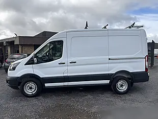 Used 2018 Ford Transit 350 L2 H2 FWD White - Interior and Exterior details 8