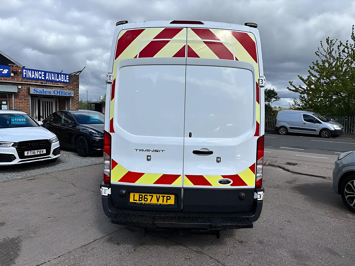 Used 2018 Ford Transit 350 L2 H3 White - Interior and Exterior details 10