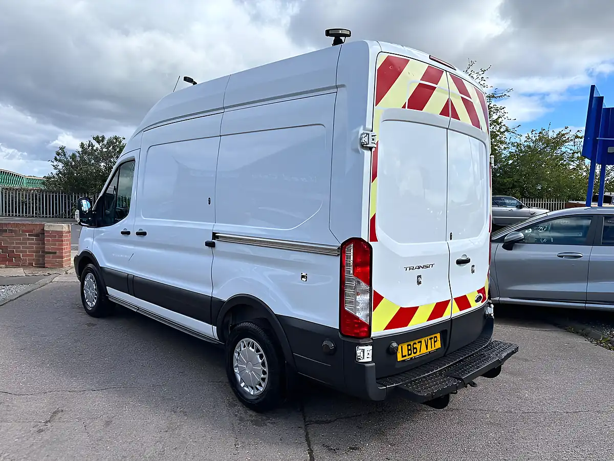 Used 2018 Ford Transit 350 L2 H3 White - Interior and Exterior details 11