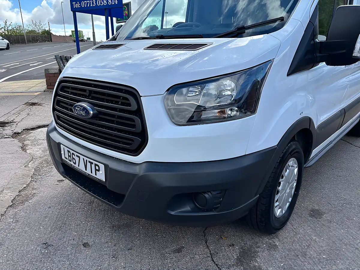 Used 2018 Ford Transit 350 L2 H3 White - Interior and Exterior details 2