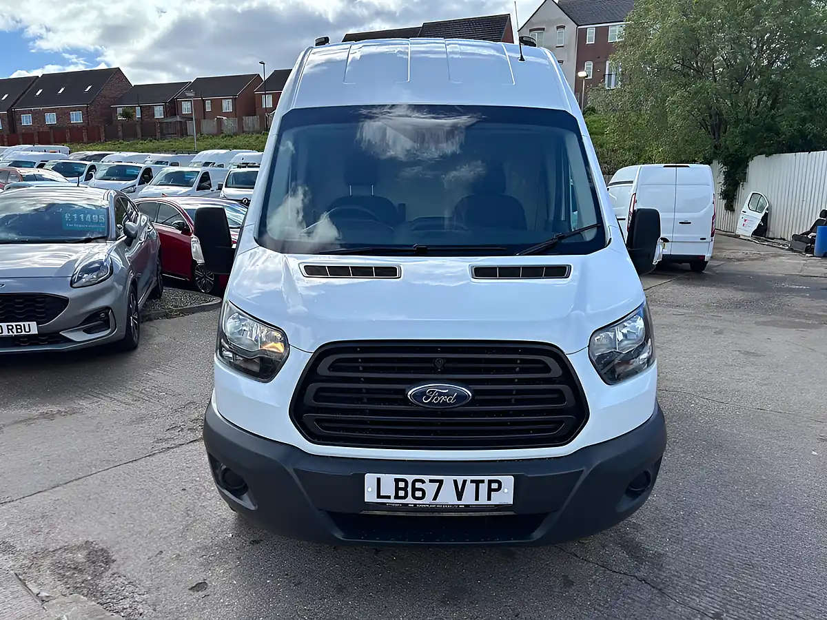Used 2018 Ford Transit 350 L2 H3 White - Interior and Exterior details 5