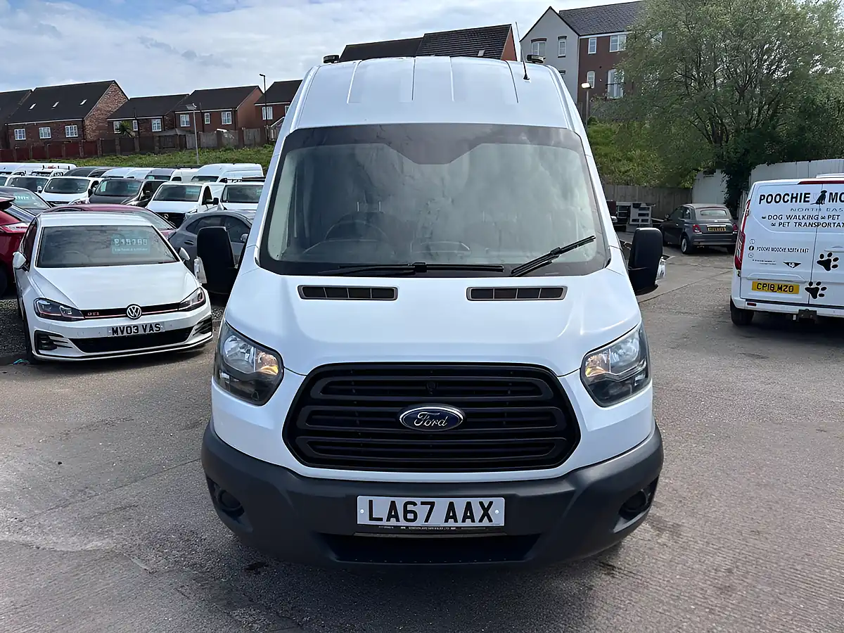 Used 2018 Ford Transit 350 L2 H3 White - Interior and Exterior details 2