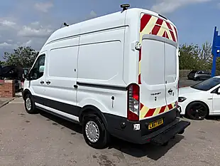 Used 2018 Ford Transit 350 L2 H3 White - Interior and Exterior details 7