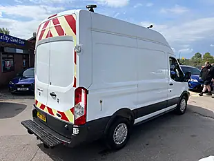 Used 2018 Ford Transit 350 L2 H3 White - Interior and Exterior details 9
