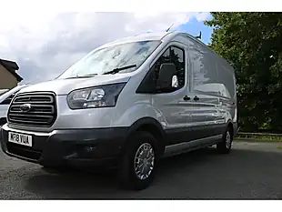 Used 2018 Ford Transit 350 L3 H2 P/V Drw Silver - Interior and Exterior details 12
