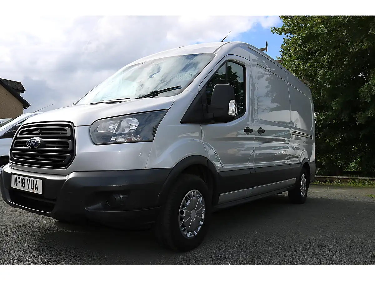 Used 2018 Ford Transit 350 L3 H2 P/V Drw Silver - Interior and Exterior details 12