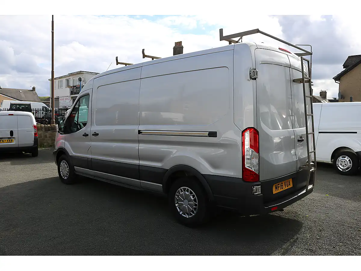 Used 2018 Ford Transit 350 L3 H2 P/V Drw Silver - Interior and Exterior details 5