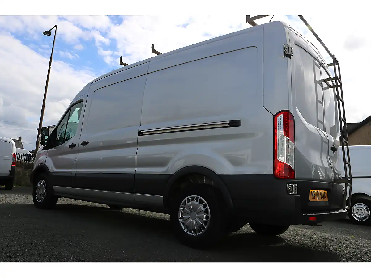 Used 2018 Ford Transit 350 L3 H2 P/V Drw Silver - Interior and Exterior details 6