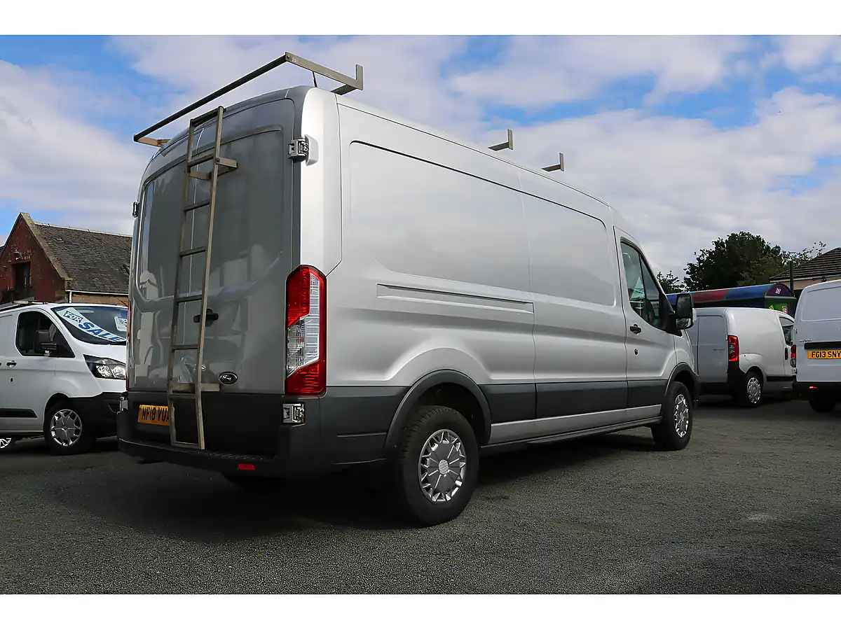 Used 2018 Ford Transit 350 L3 H2 P/V Drw Silver - Interior and Exterior details 9