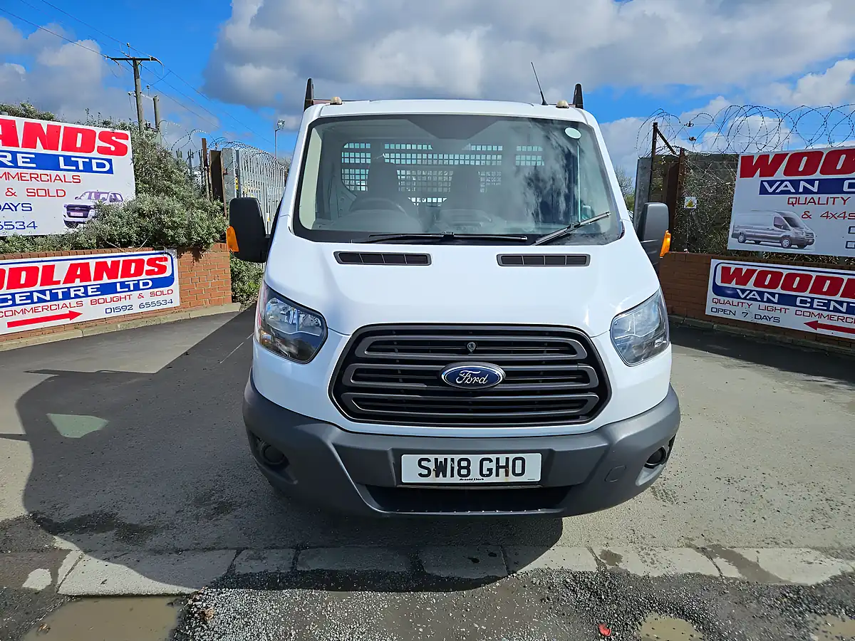 Used 2018 Ford Transit 350 L4H1 Lwb Dropside White - Interior and Exterior details 3
