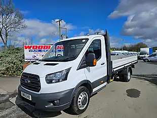 Used 2018 Ford Transit 350 L4H1 Lwb Dropside White - Interior and Exterior details 4