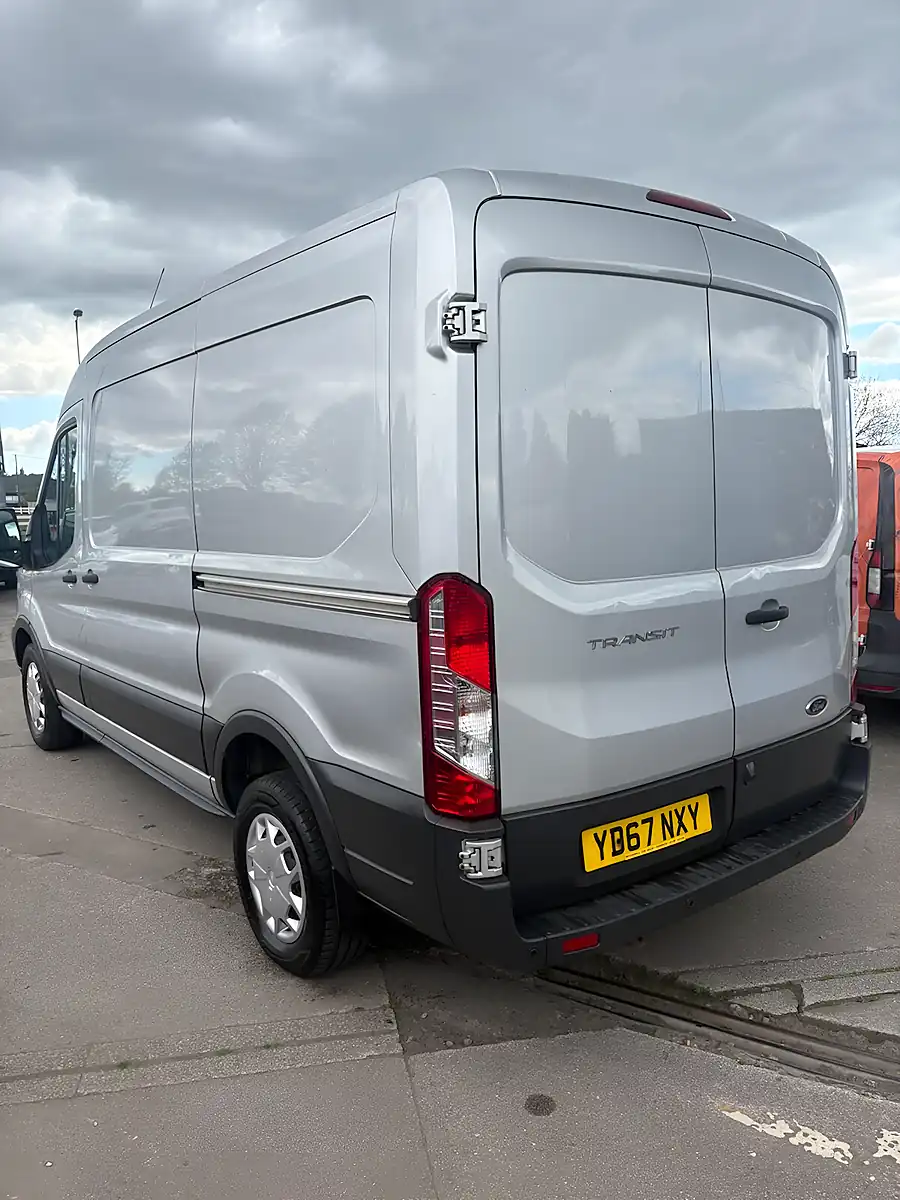 Used 2018 Ford Transit 350 Panel Van L2 H2 Silver - Interior and Exterior details 3