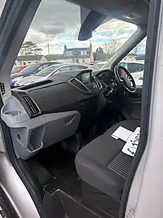 Used 2018 Ford Transit 350 Panel Van L2 H2 Silver - Interior and Exterior details 5