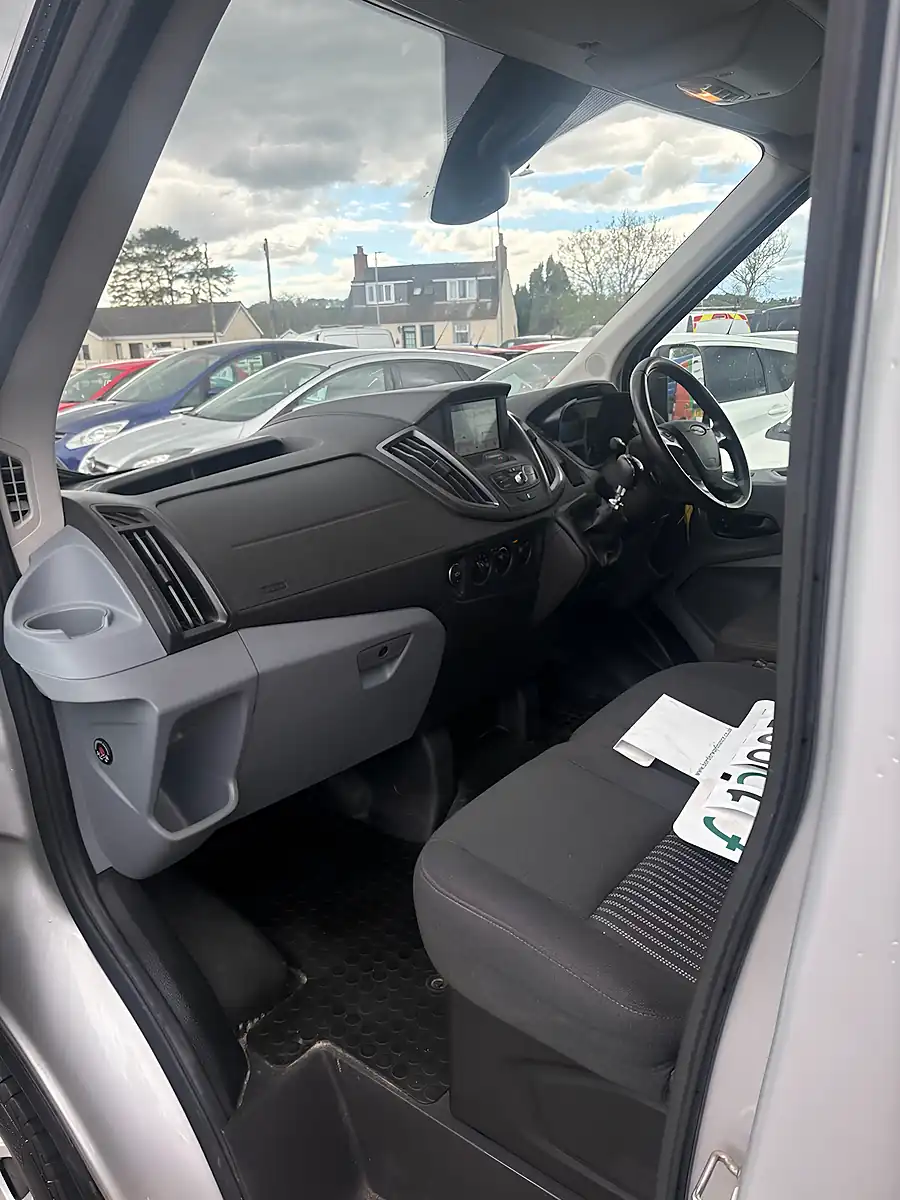 Used 2018 Ford Transit 350 Panel Van L2 H2 Silver - Interior and Exterior details 5