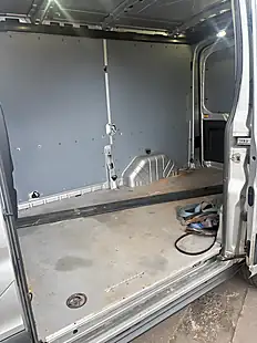 Used 2018 Ford Transit 350 Panel Van L2 H2 Silver - Interior and Exterior details 6
