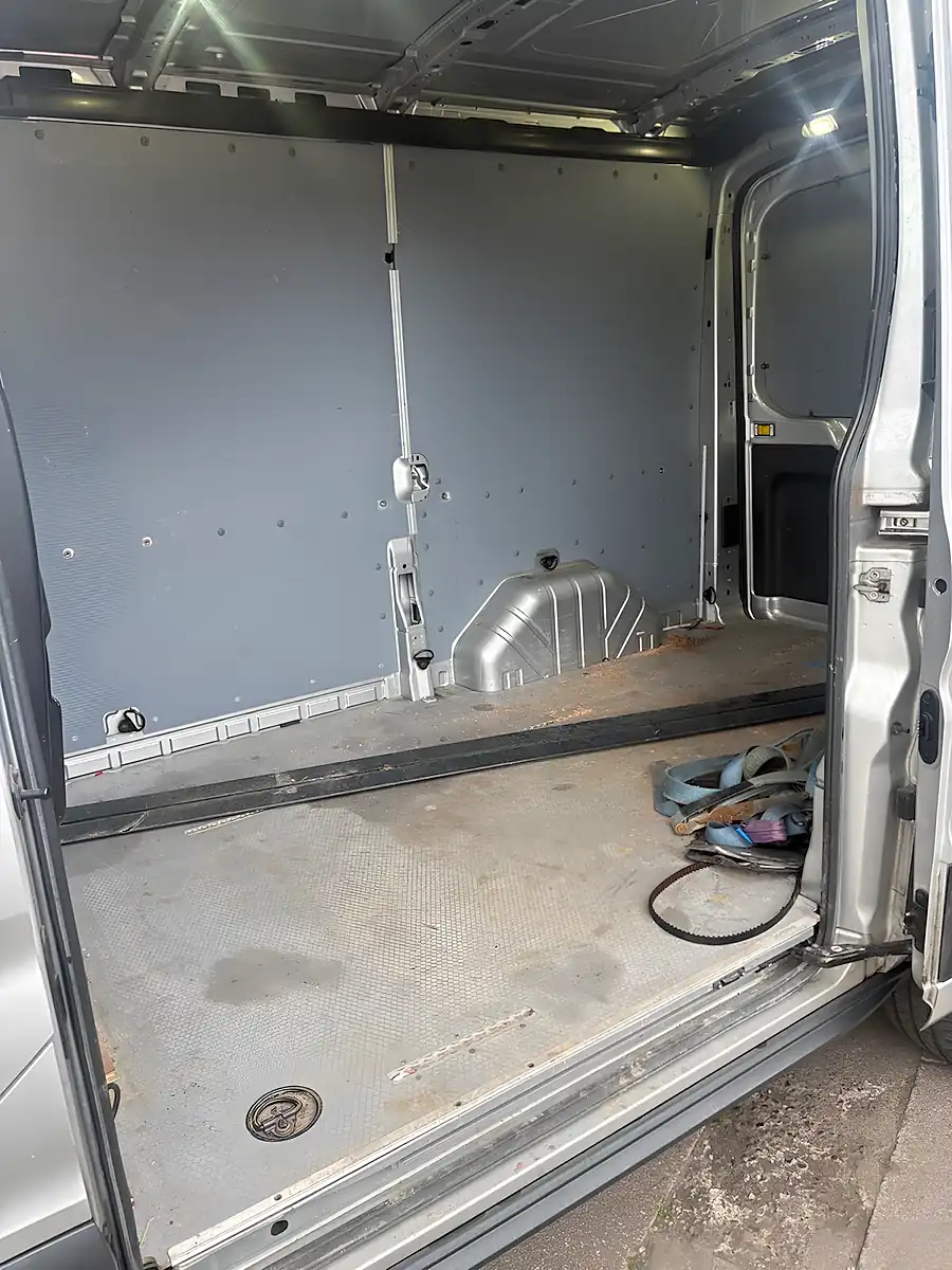 Used 2018 Ford Transit 350 Panel Van L2 H2 Silver - Interior and Exterior details 6