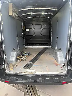 Used 2018 Ford Transit 350 Panel Van L2 H2 Silver - Interior and Exterior details 7