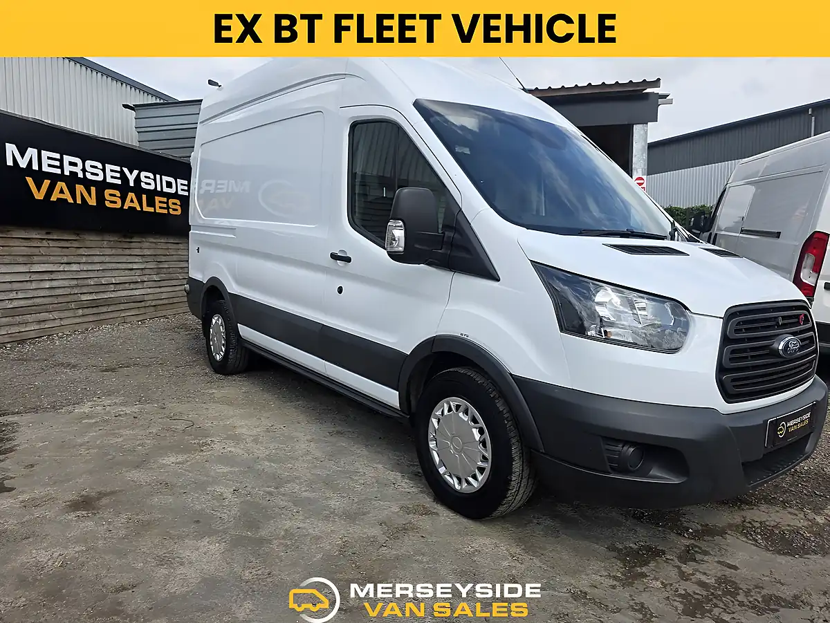 Used 2018 Ford Transit 350 Panel Van L2 H3 White - Front View