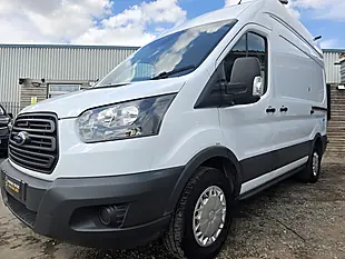 Used 2018 Ford Transit 350 Panel Van L2 H3 White - Interior and Exterior details 10