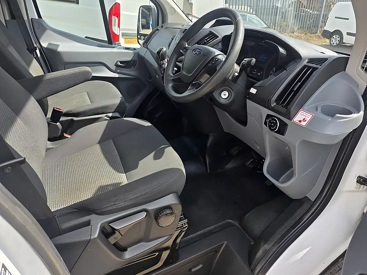 Used 2018 Ford Transit 350 Panel Van L2 H3 White - Interior and Exterior details 16