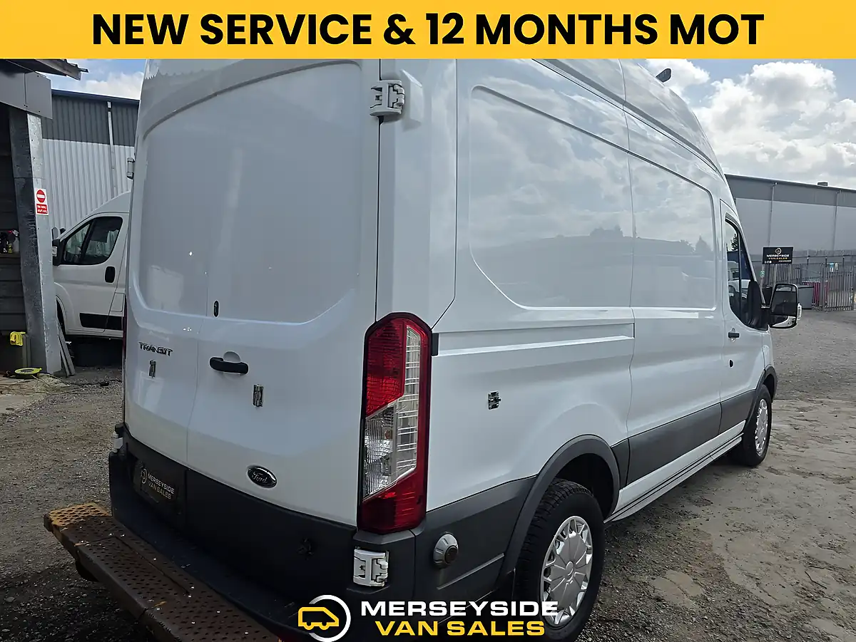 Used 2018 Ford Transit 350 Panel Van L2 H3 White - Interior and Exterior details 2