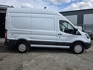 Used 2018 Ford Transit 350 Panel Van L2 H3 White - Interior and Exterior details 8