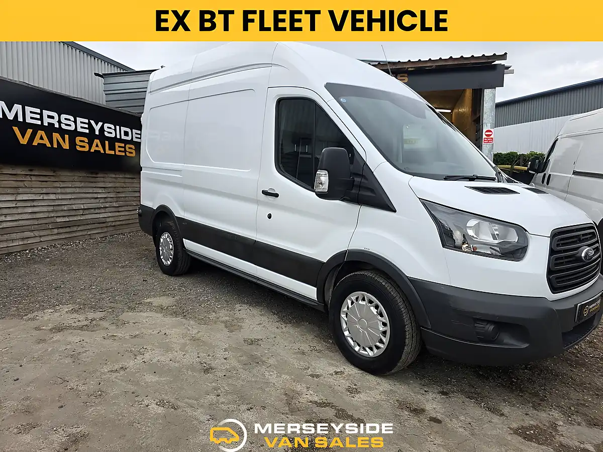 Used 2018 Ford Transit 350 Panel Van L2 H3 White - Front View