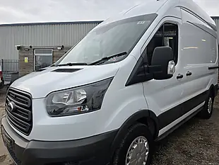 Used 2018 Ford Transit 350 Panel Van L2 H3 White - Interior and Exterior details 10