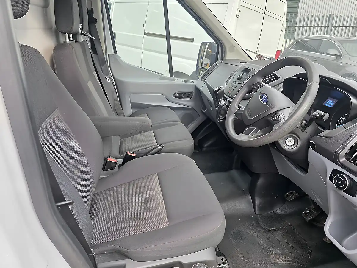 Used 2018 Ford Transit 350 Panel Van L2 H3 White - Interior and Exterior details 11