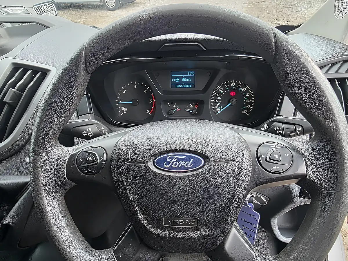 Used 2018 Ford Transit 350 Panel Van L2 H3 White - Interior and Exterior details 12