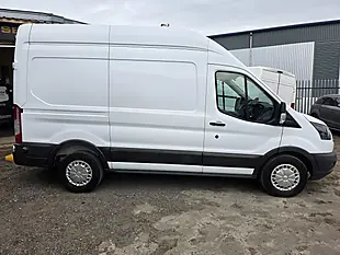 Used 2018 Ford Transit 350 Panel Van L2 H3 White - Interior and Exterior details 8