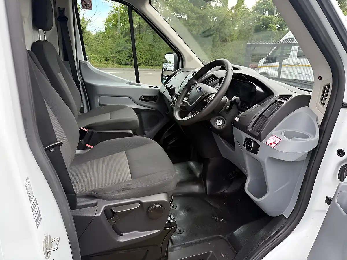 Used 2018 Ford Transit 350 Panel Van L2 H3 White - Interior and Exterior details 13