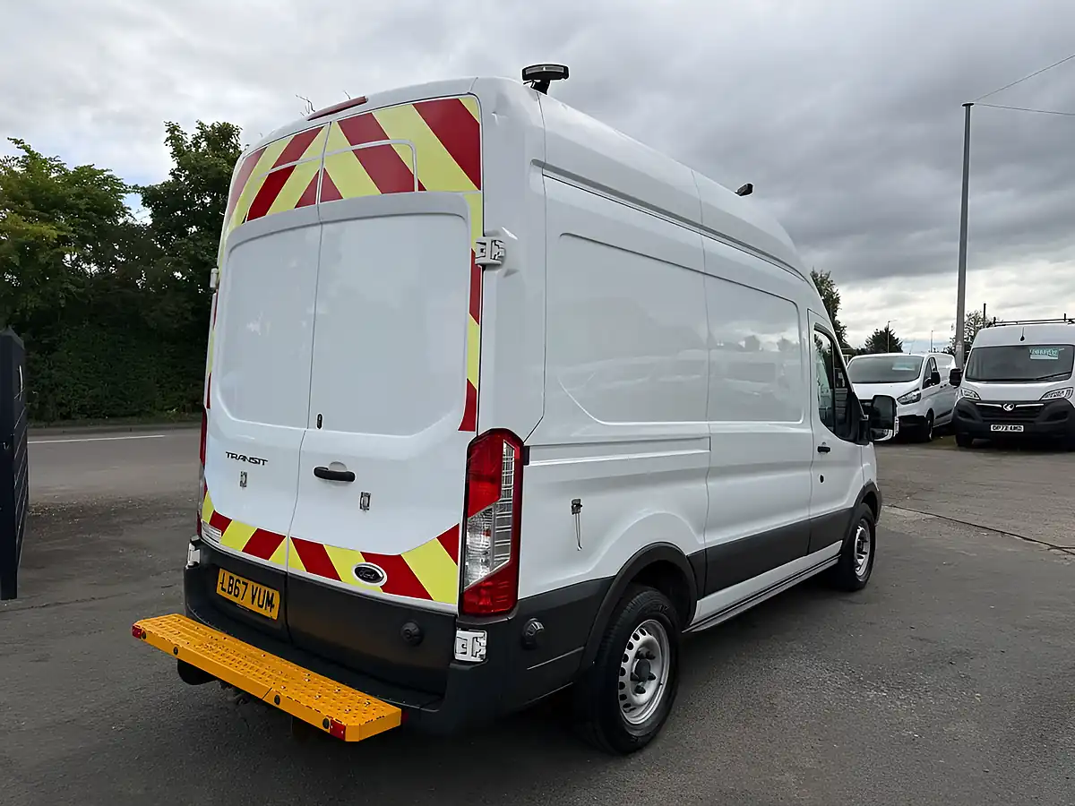 Used 2018 Ford Transit 350 Panel Van L2 H3 White - Interior and Exterior details 2