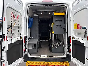 Used 2018 Ford Transit 350 White - Interior and Exterior details 14