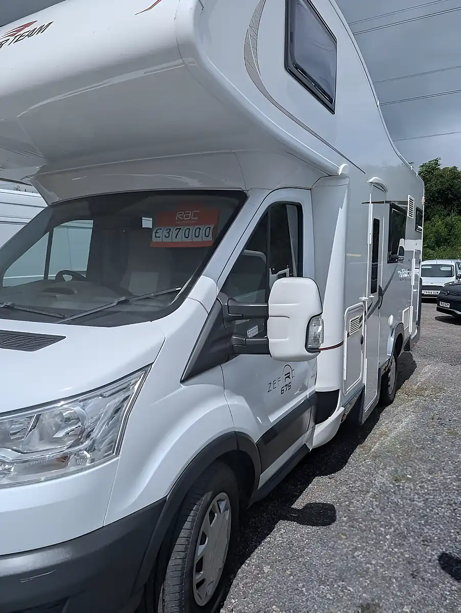 Used 2018 Ford Transit Camper Van White - Interior and Exterior details 2