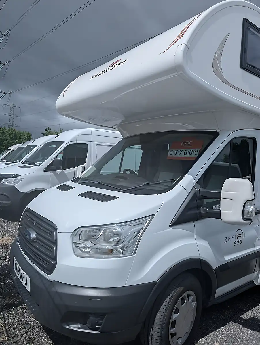 Used 2018 Ford Transit Camper Van White - Interior and Exterior details 6