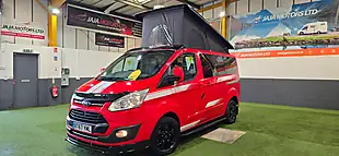 Used 2018 Ford Transit Campervan Red - Interior and Exterior details 15