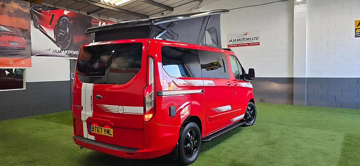 Used 2018 Ford Transit Campervan Red - Interior and Exterior details 16
