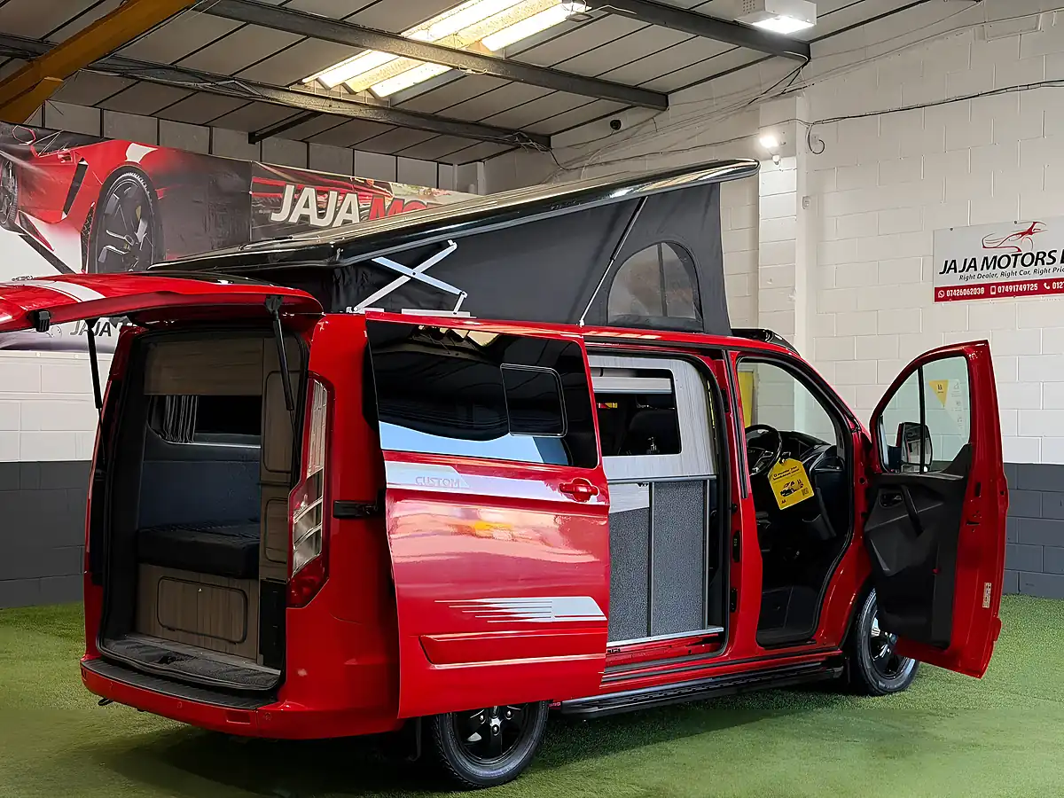 Used 2018 Ford Transit Campervan Red - Interior and Exterior details 5