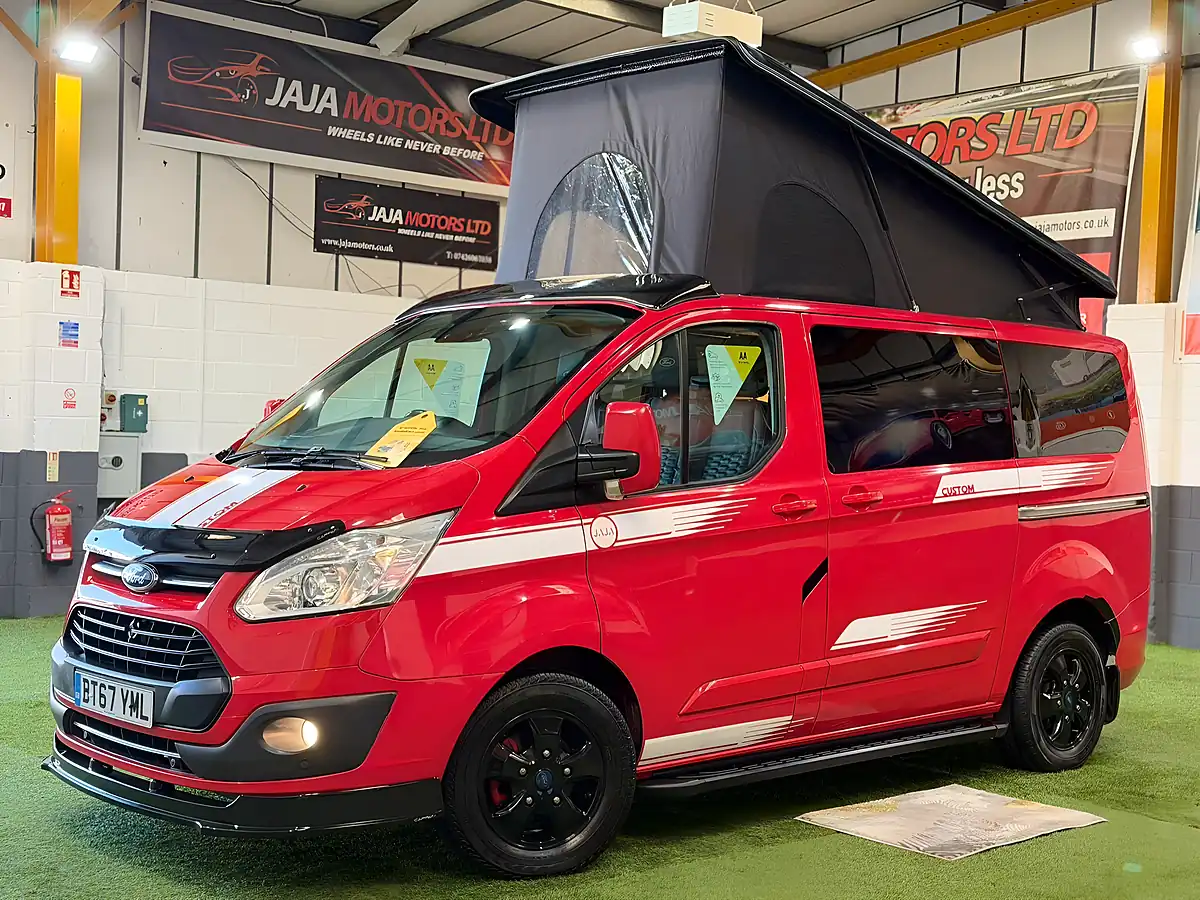 Used 2018 Ford Transit Campervan Red - Interior and Exterior details 7