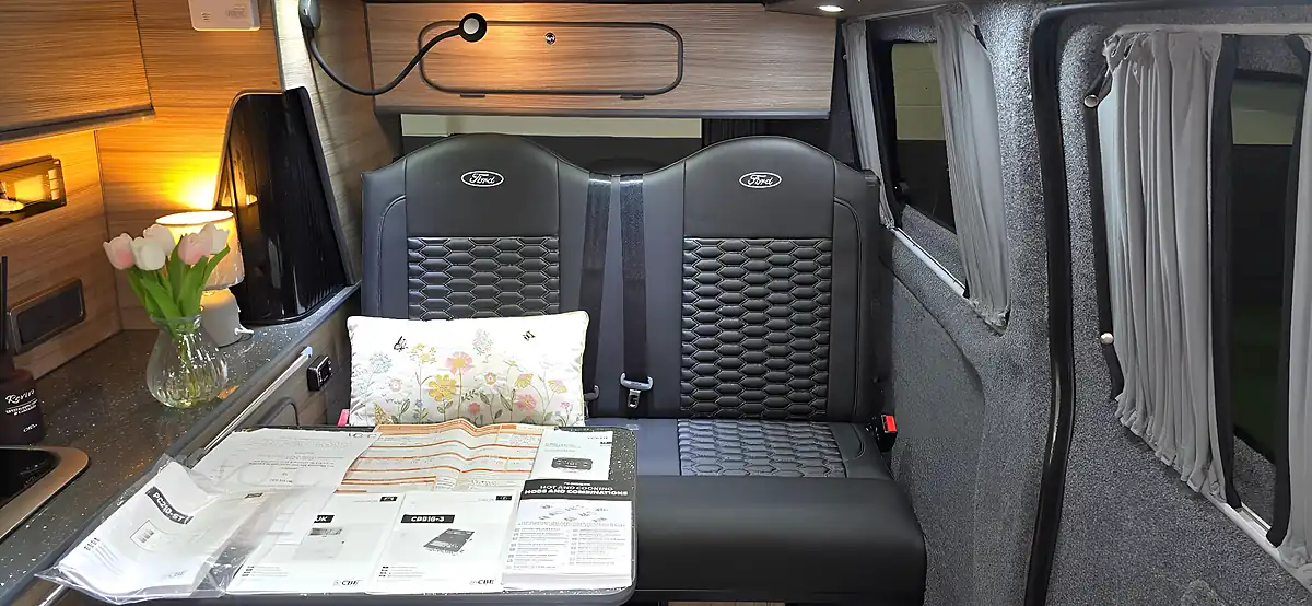 Used 2018 Ford Transit Campervan Red - Interior and Exterior details 8