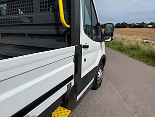 Used 2018 Ford Transit Chassis Cab L2 H1 White - Interior and Exterior details 11
